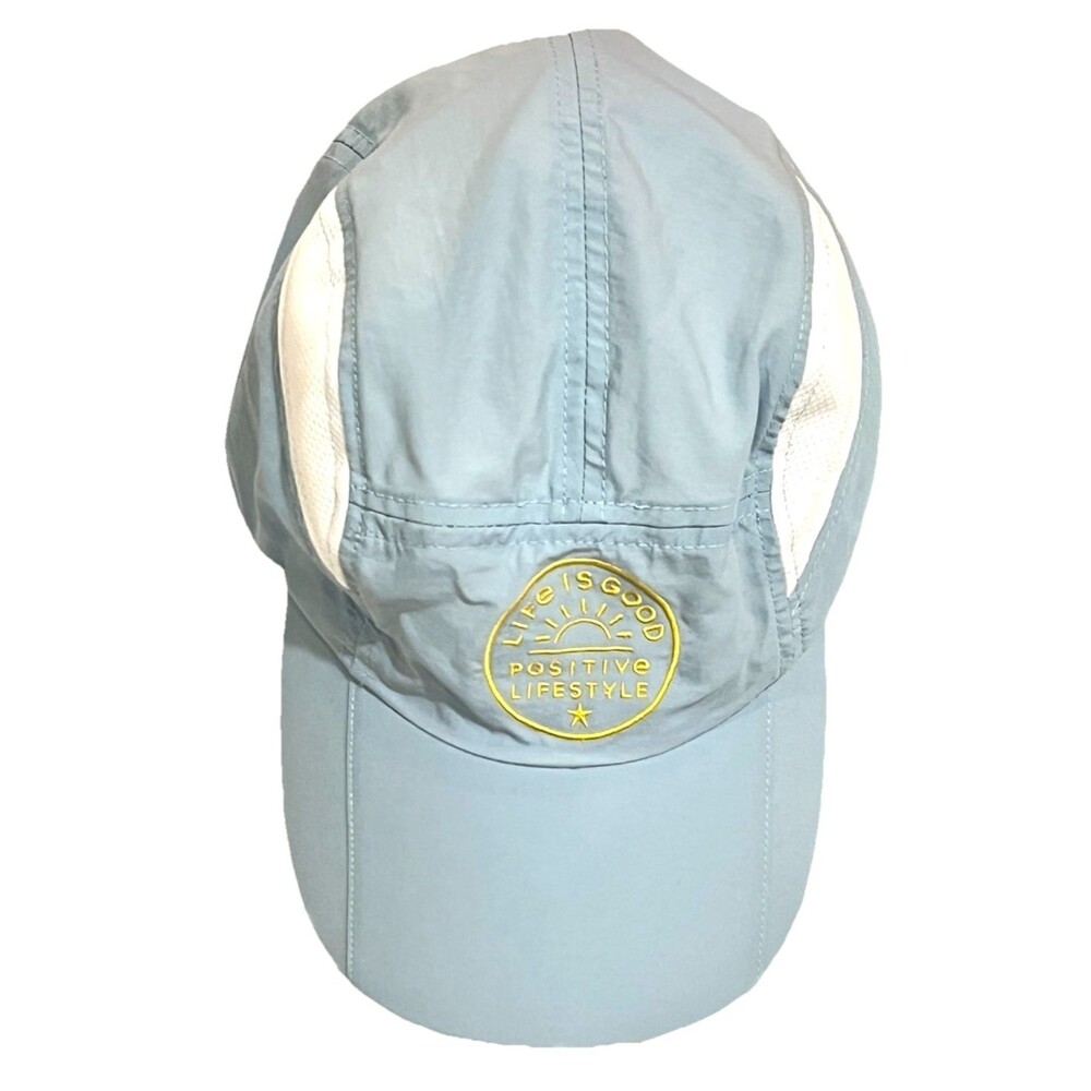 Life Is Good Positive Lifestyle Women’s Cap Light Blue Adjustable Casual